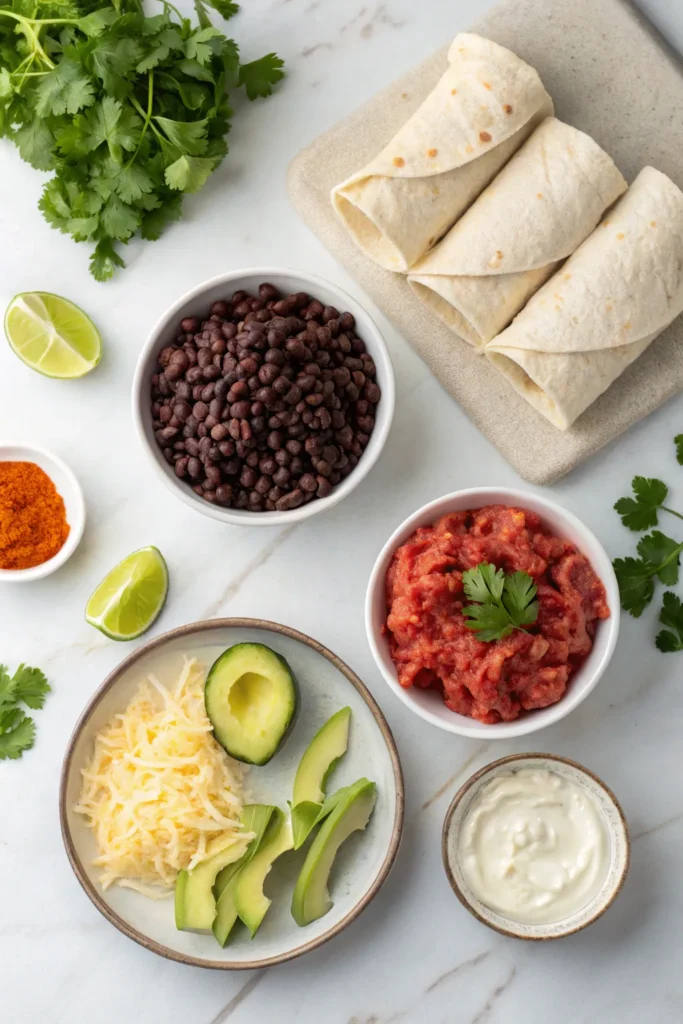 Beef and Bean Chimichangas Recipe