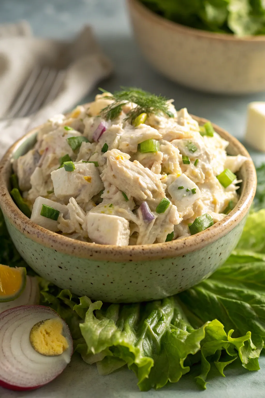 Classic Chicken Salad with Egg