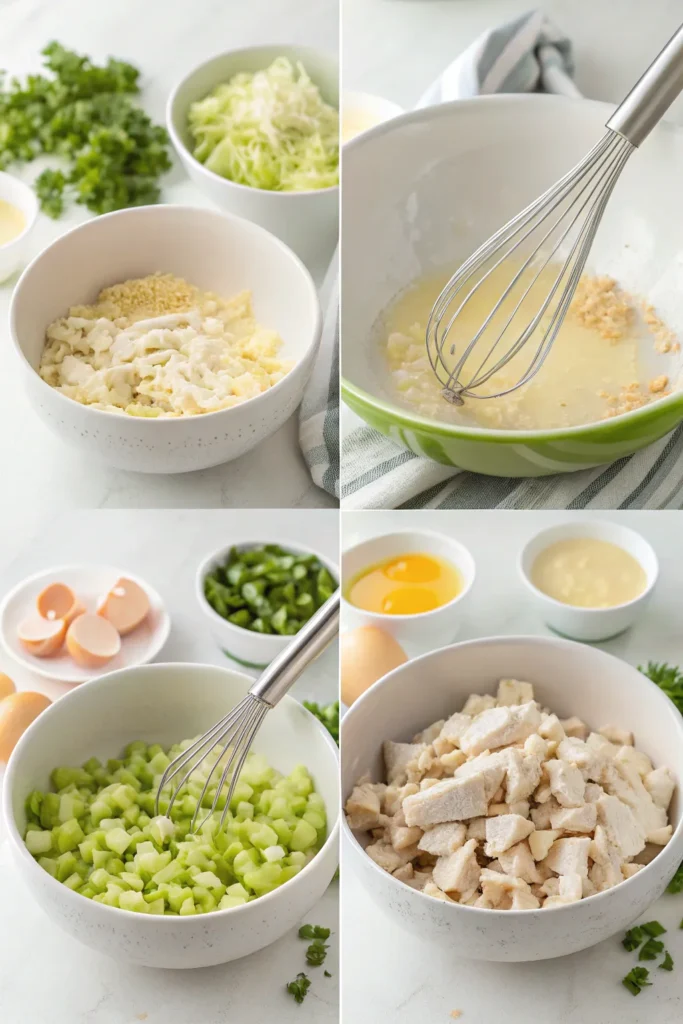 make chicken salad recipe with eggs