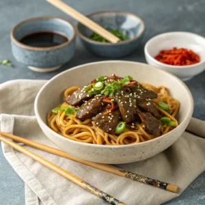 mongolian beef noodles recipes