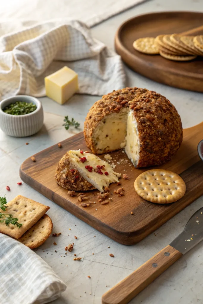 dried beef-cheese ball recipe